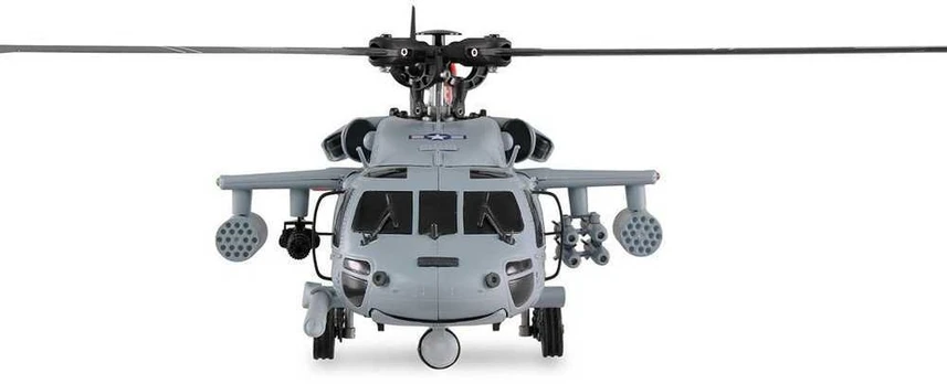 Amewi UH60 Juodas Hawk Marine CP Helikopter 6G/3D GPS RTF