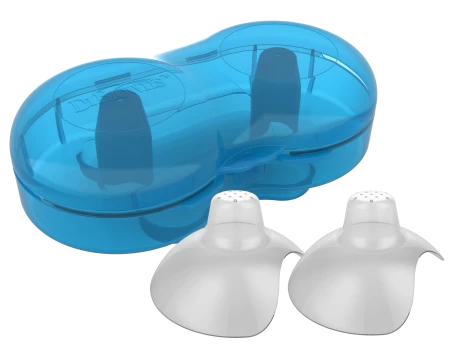DR.BROWN'S antspeniai su sterilizavimo dėžute, nuo 24 mm, 2 vnt.