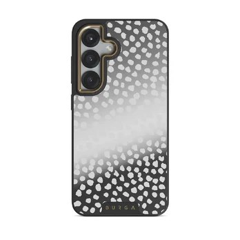 Night Sky - Dotted Samsung Galaxy S25 Plus Case, Elite Mirror (Magnetic) / Gold
