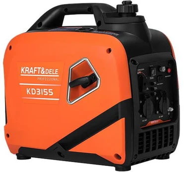 Benzininis inverterinis generatorius KD3155, 2,6kW 230V