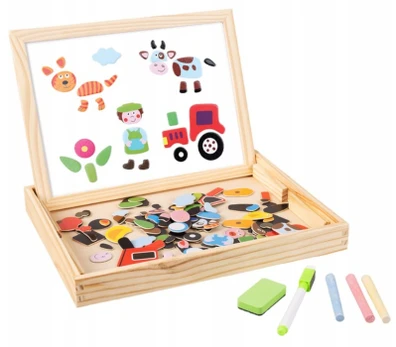 Tablica edukacyjna dvipusė Kruzzel 25637