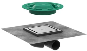 Hansgrohe dušas traps RainDrain Spot Complete, 150/150 mm, DN50, horizontāls kaina