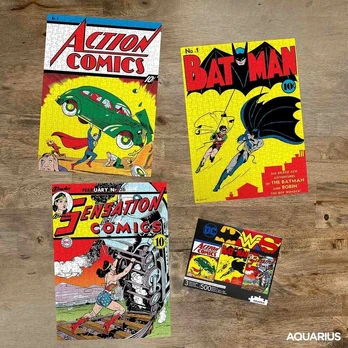 Aquarius DC Comics 3 puzzles set 500pcs