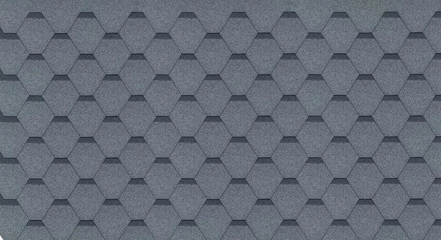 Bituminis lakštas Timbela Hexagonal Rock, pilka