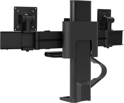 Laikiklis Ergotron TRACE DUAL MONITORS PANEL/CLAMP MATTE Juodas