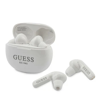 Belaidės ausinės Guess GUTWS1CWHTWS