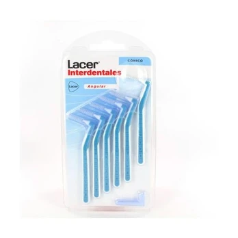 Dantų šepetėlis Lacer Interdental Angular Cylindrical Conical 6 Units