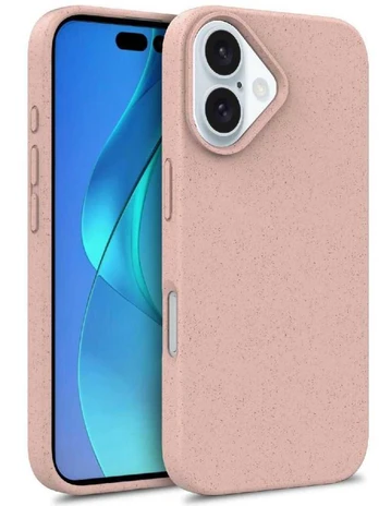 Hurtel Multiple Color Wheat Case MagSafe iPhone 16 Pro Max - rožinė