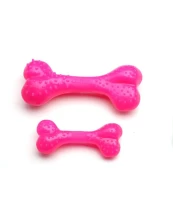 Comfy Mint Dental Bone žaislas rožinis 12,5 cm kaina
