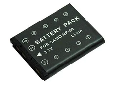 Casio, baterija NP-80, NP-82