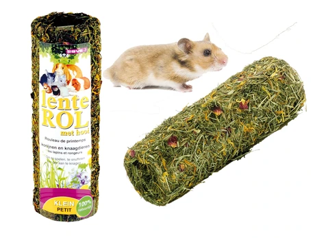 Vadigran Springroll žolelių ritinys graužikams, S dydis, 20cm.