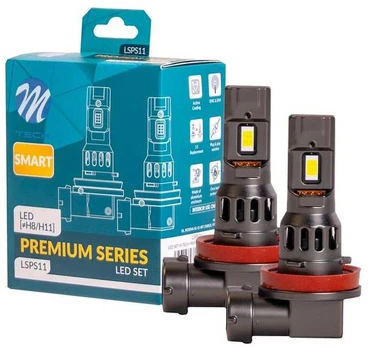 M-TECH LED lemputės H11 Premium Smart
