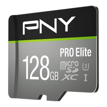 Atminties kortelė PNY PRO Elite Micro SDXC 128GB + Adapteris SD