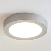 LED lubinis šviestuvas "Marlo" sidabrinis 3000K apvalus 25,2 cm