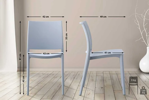 2 'Meton' kėdžių rinkinys