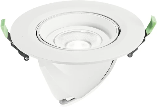 38W LED įleidžiamas šviestuvas DELTA, baltas, 2500K