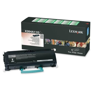 Lexmark (X264A11G) Return, juoda kasetė