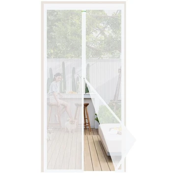 Sekey magnetinis durų tinklelis nuo uodų, 100x210 cm, baltas