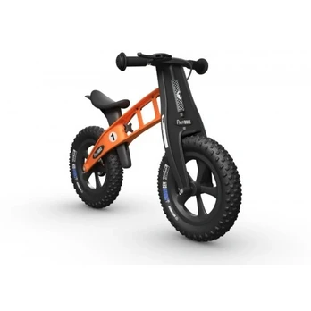 Balansinis dviratis FirstBike SPECIAL FAT ORANŽINIS
