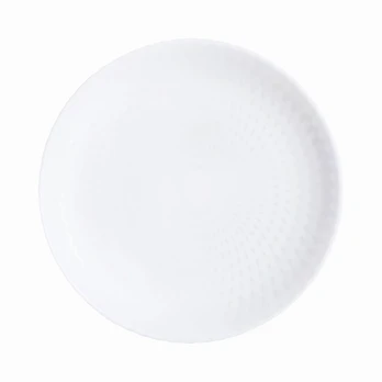 Pietų lėkštė LUMINARC PAMPILLE, baltos sp., ø 25 cm