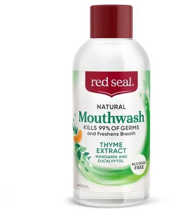 Red Seal Burnos skalavimo skystis "Thymol" 250ml.