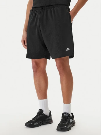 Kappa Sportiniai šortai Authentic Sumit 342286W Juoda Regular Fit