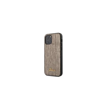 „Guess“ iPhone 12 Pro Max „Lizard“ dėklas, auksinis