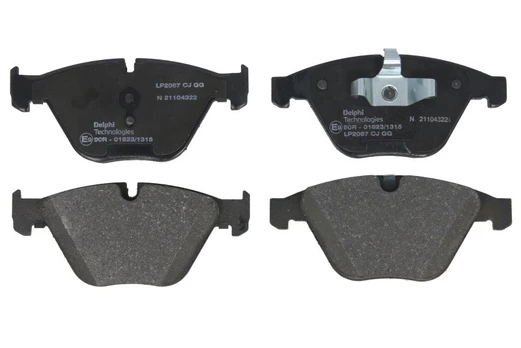 DELPHI LP2067 Brake pad set