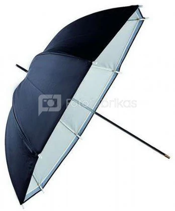 Falcon Eyes Umbrella URN-48TSB1 Transparent White + Silver/Black Cover 122 cm