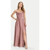 Swing Vakarinė suknelė 5AI13600 Rožinė Regular Fit