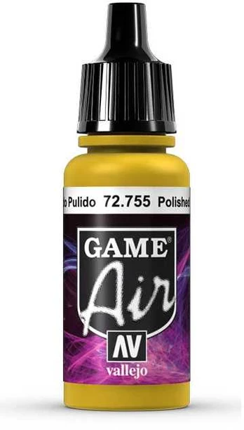 Vallejo 72.755, 17 ml, Gold, Metallic, Bottle