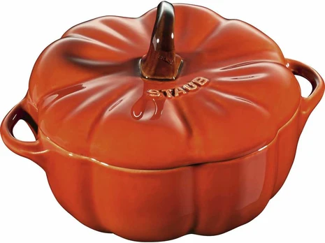 Mini Cocotte apvalus dynia Staub - Oranžinis, 700 ml