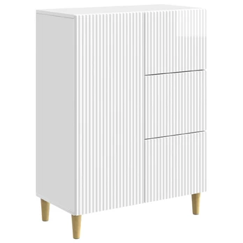 Kabalas Itin blizgi balta 66 x 34,5 x 90 cm Apdirbta mediena
