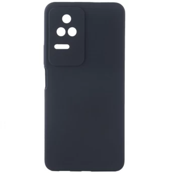Evelatus POCO F4 Premium Soft Touch silikoninis dėklas Xiaomi Midnight Blue