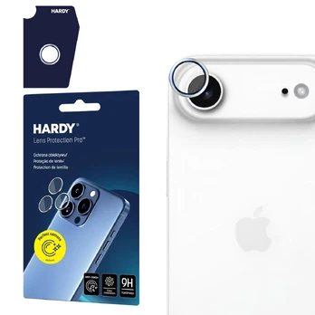 3mk HARDY objektyvo apsauga „iPhone 17 Air“ – sidabrinė
