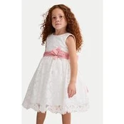 Abel & Lula Elegantiška suknelė 5035 Balta Regular Fit