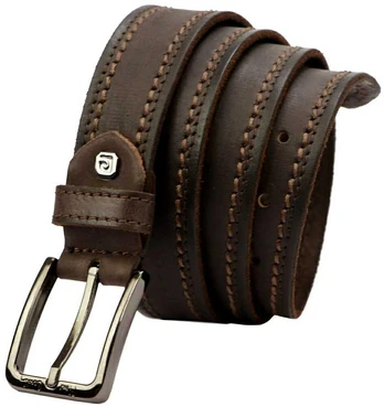 Vyriškas odinis diržas PIERRE CARDIN 3,5 cm
