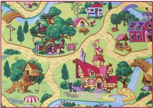 Associated Weavers Bil Legetæppe Candy Town 95 x 133 cm