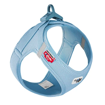 Curli Clasp Air-Mesh airblue Šuns petnešos