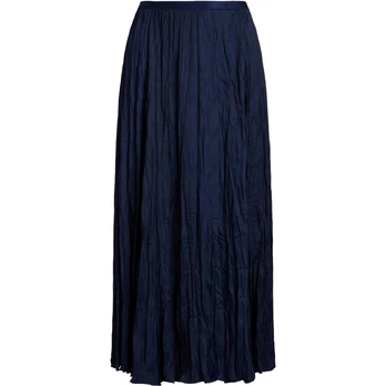 Midi sijonas moterims, Mėlyna, Midi skirt