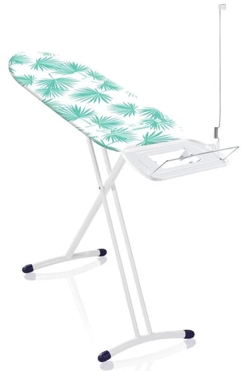 Lyginimo lenta Leifheit Air Board Express M Solid Palm Leafs, balta/žalia, 120 x 38 cm