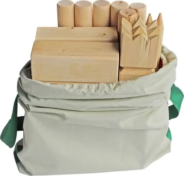 Lauko žaidimas Master Kubb, 30 cm x 35 cm, ruda