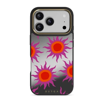 Sunset Glow - iPhone 17 Pro Case, Elite Mirror (MagSafe) / Gold