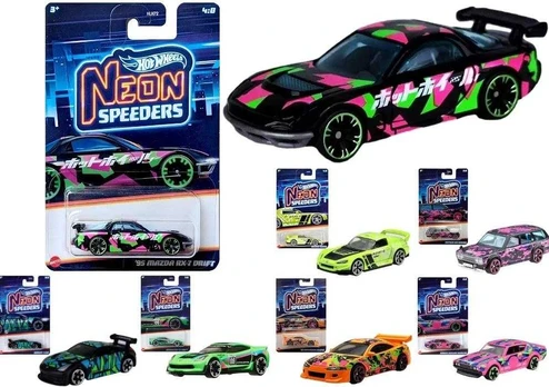 Hot Wheels Neon Speeders 1:64 mix