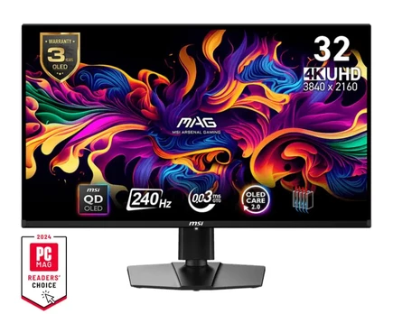 Monitorius MSI MAG 321UPX QD-OLED