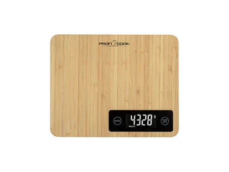 ProfiCook Bamboo Kitchen Scale PC-KW 1271