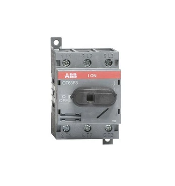 ABB OT63F3 ATJUNGIMAS BE VELENO IR RANKENOS