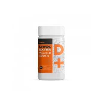LIVOL EXTRA VITAMIN D, 4000 TV, 120 kramtomų tab.