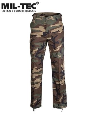 Mil-tec BDU lauko uniformos kelnės, miško maskuotės XL