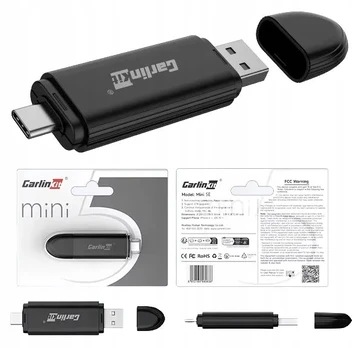 Carlinkit Mini belaidis CarPlay adapteris